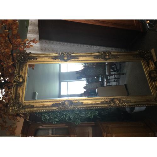Barokni zrcadlo 214 x92 cm