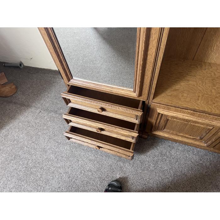 Rustikální předsíňová stěna světla D 152cm