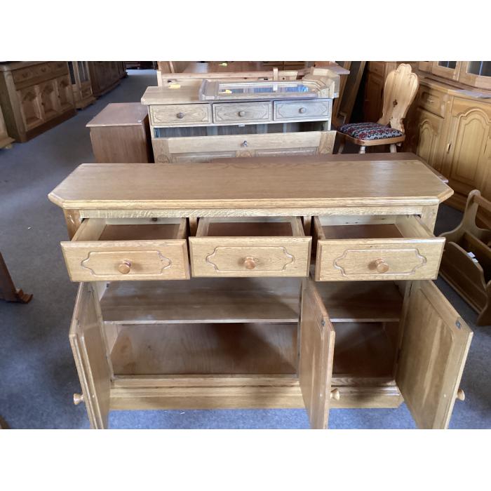 Rustikální komoda D 120 cm světla