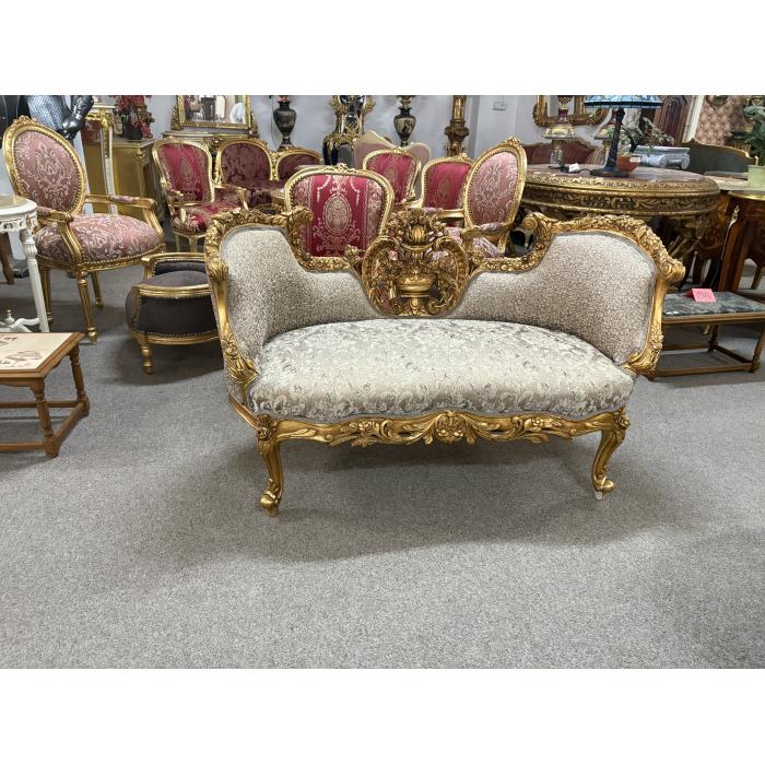 Zámecké barokní Sofa