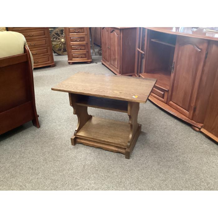 Rustikální stolek malý d 76cm