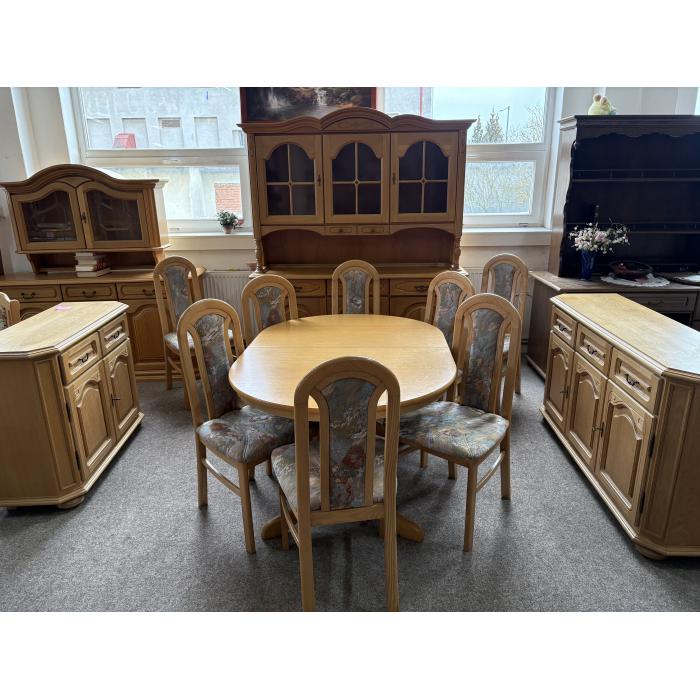 Rustikální vitrína Světlá  d 168cm