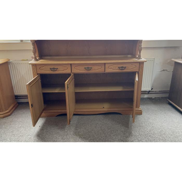 Rustikální vitrína Světlá  d 168cm