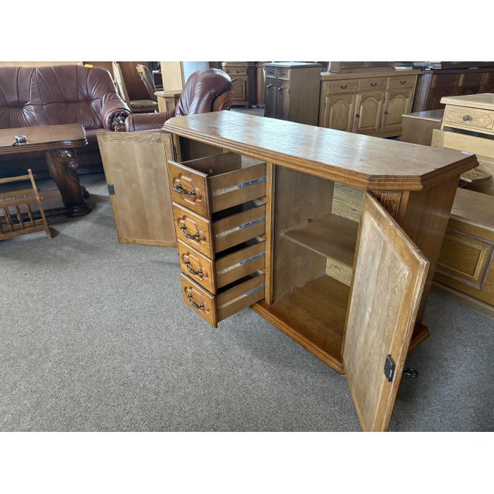 Rustikální komoda D 143 cm