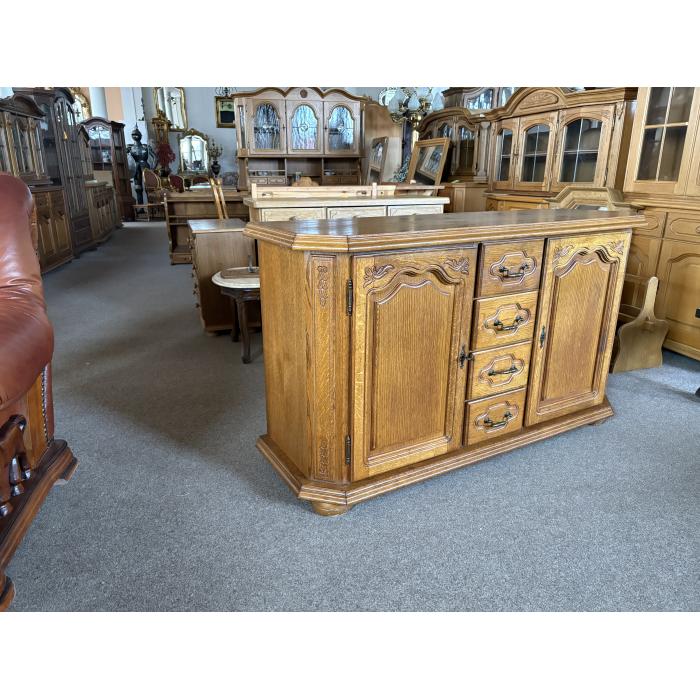 Rustikální komoda D 143 cm