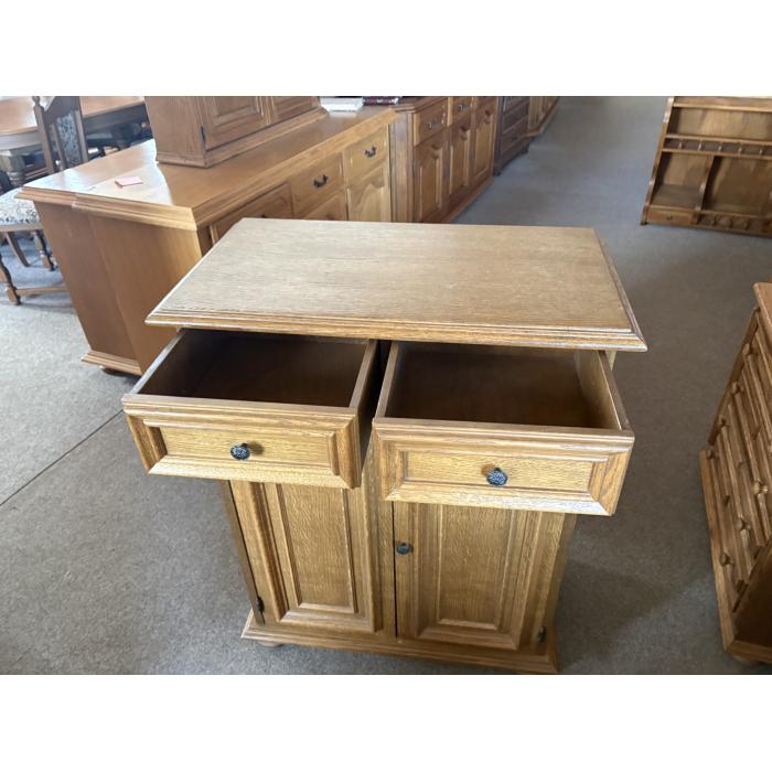 Rustikální botník D 75 cm