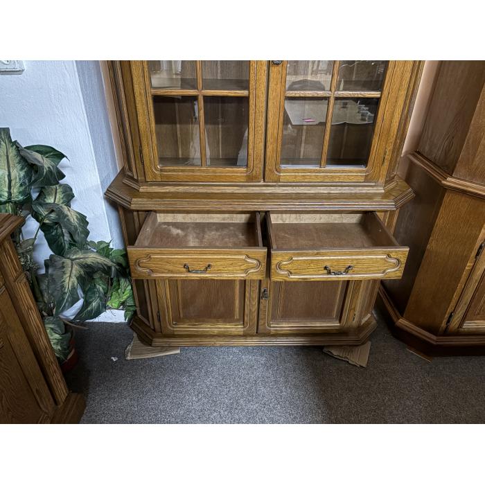 Rustikální vitrína D 125 cm