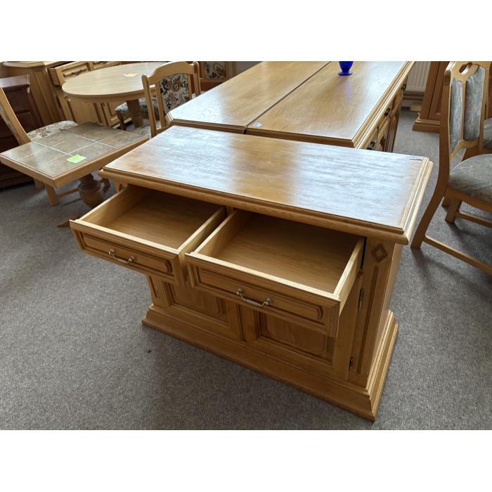 Rustikální komoda světla D 107 cm