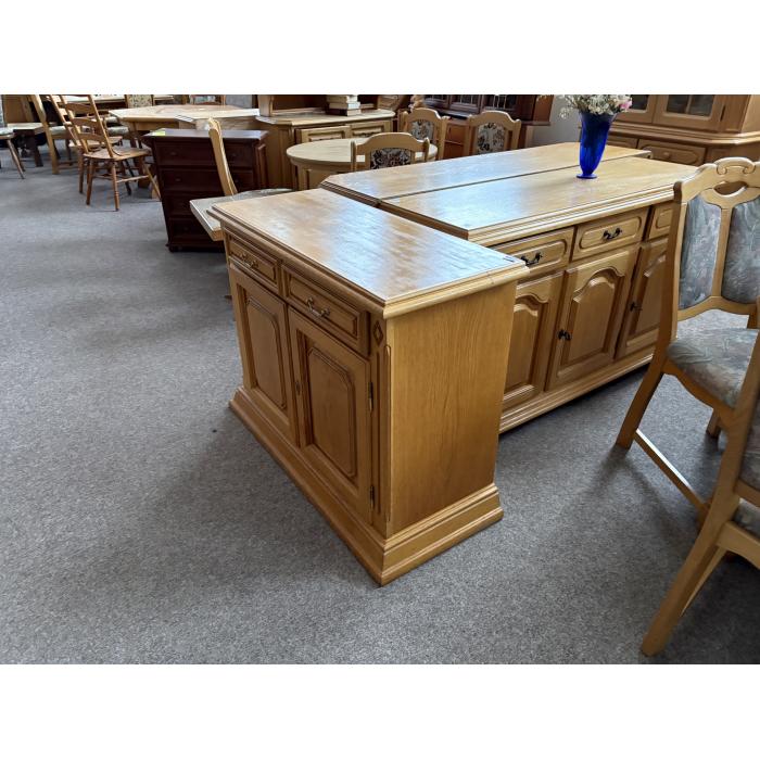 Rustikální komoda světla D 107 cm