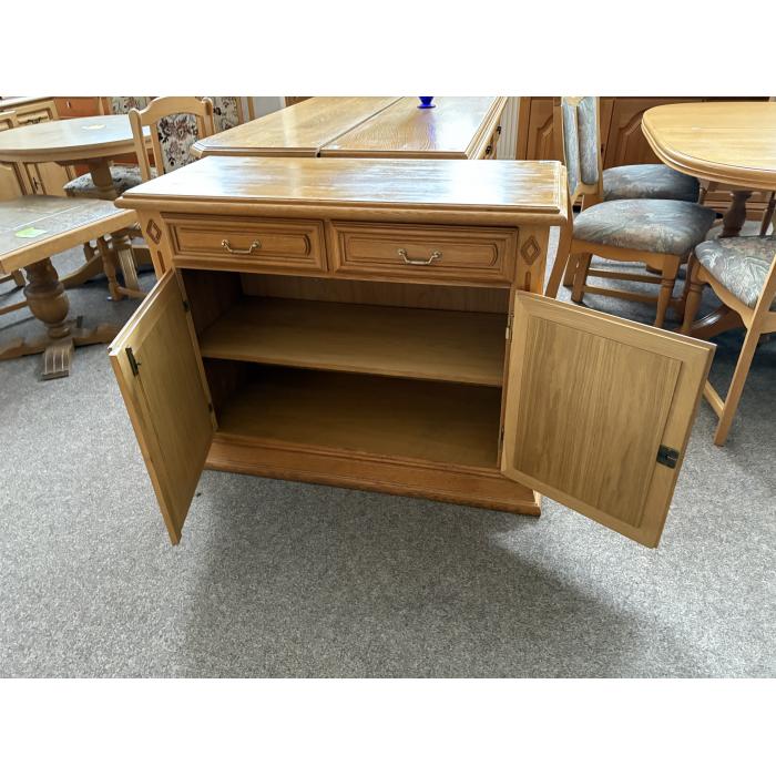 Rustikální komoda světla D 107 cm