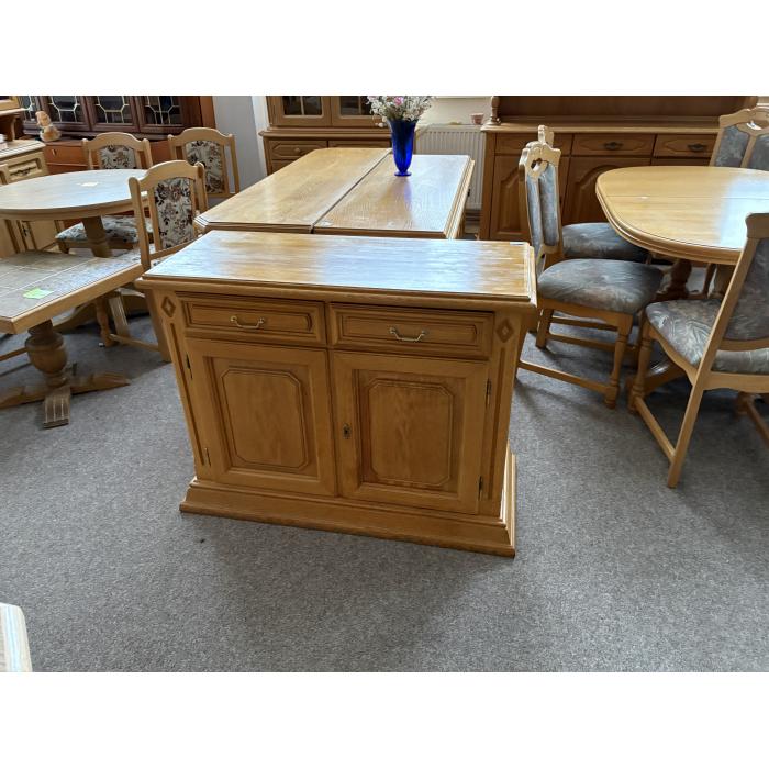 Rustikální komoda světla D 107 cm