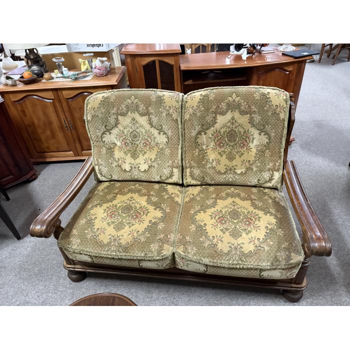 Rustikální sedací souprava 3 + 2 + 1 látková