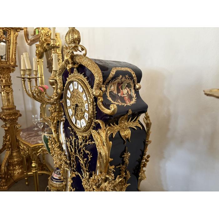 Reprezentativní barokní zámecké hodiny