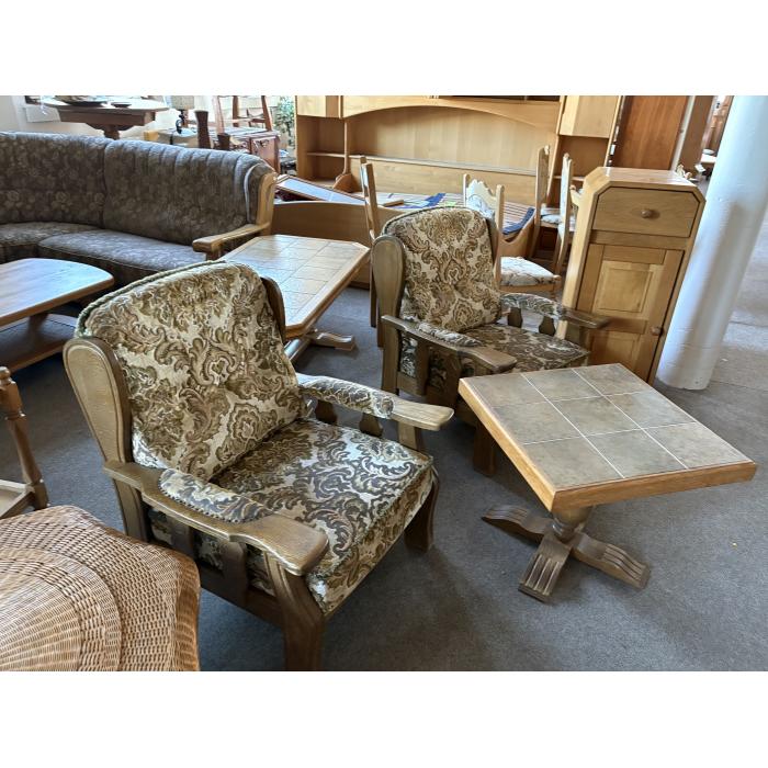 Rustikální křesla