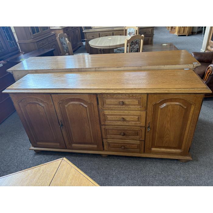 Rustikální komoda d 170