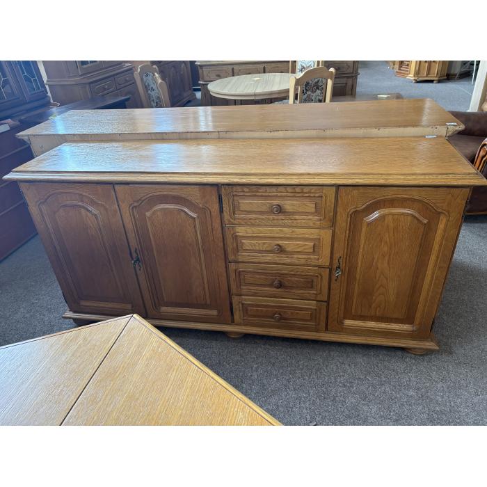 Rustikální komoda d 170