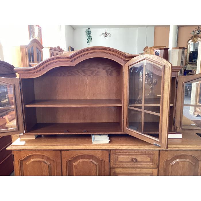 Rustikální závěsná vitrína D 138