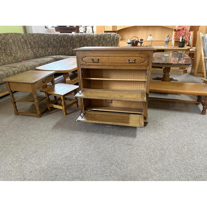 Rustikální botník D 82 cm