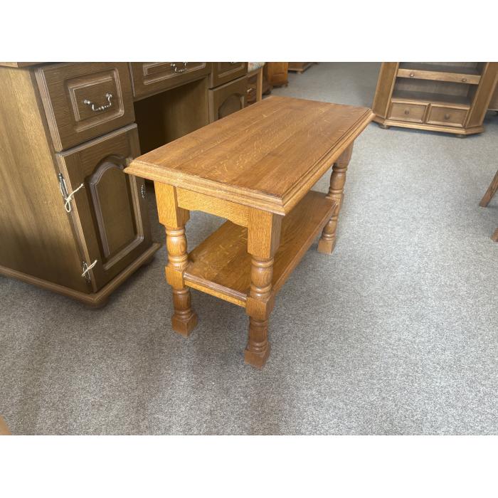 Rustikální stolek malý d 82cm
