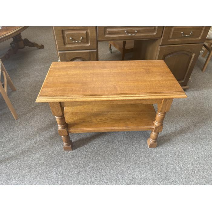 Rustikální stolek malý d 82cm