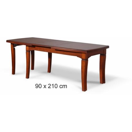 Rustikální rozkládací OBR stůl K20 - délka 260 až 560 cm rozklad po50cm