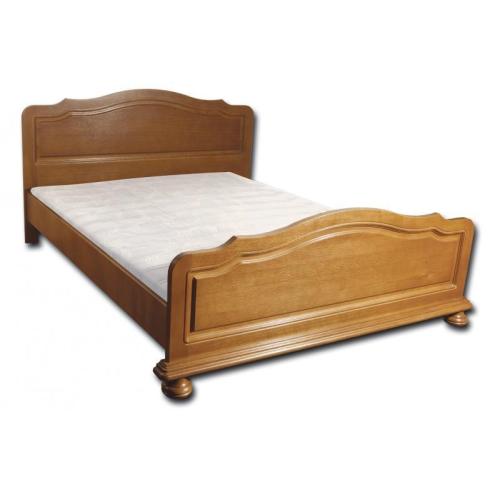 Rustikální postel dvojlůžko 160 cm