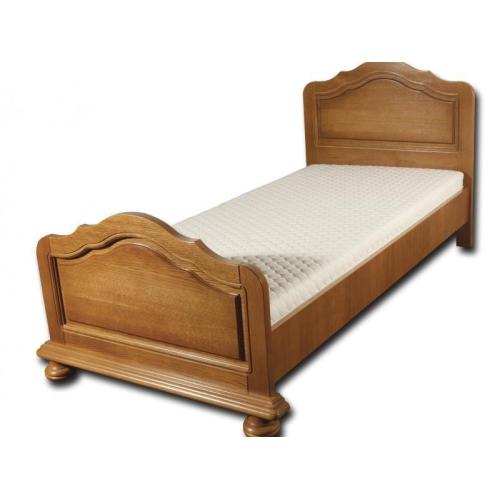 Rustikální postel jednolůžko 90