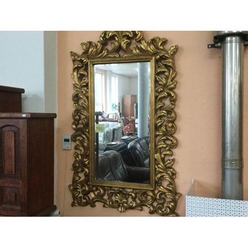Zámecké vyřezávané zrcadlo 160x93cm